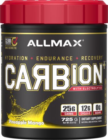 Image of CARBION+ Pineapple Mango 25 Servings - Post-Workout Recovery Allmax Nutrition