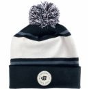 Colorblock Pom Beanie