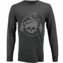 Blackout Collection Skull Snake Long Sleeve T-shirt