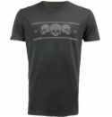 Blackout Collection Triple Skull T-shirt