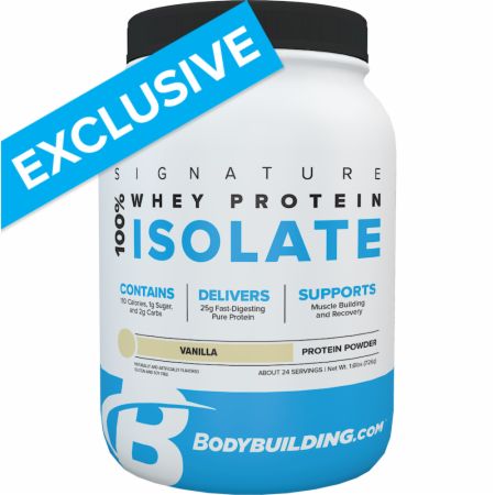 Signature 100% Whey Isolate