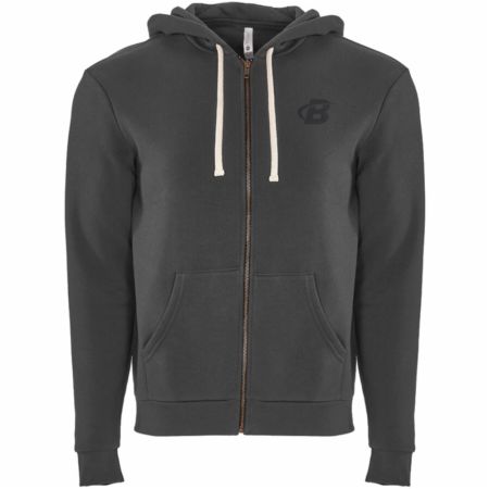 B Logo Zip Up Hoodie