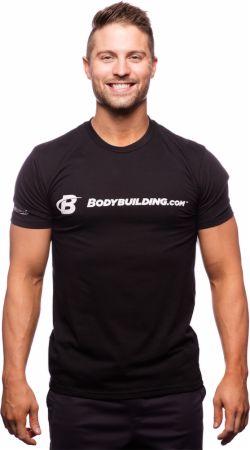 Classic Fitted Logo T-Shirt by Bodybuilding.com Clothing at ...