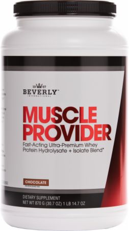 Image of Muscle Provider Protein Powder Chocolate 870 Grams - Low Carb Protein Beverly International