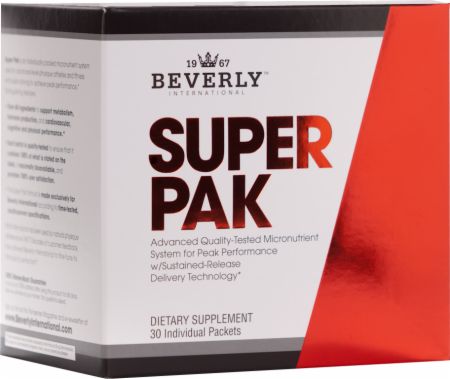 Image of Super Pak Multivitamin 30 Packets - Multivitamins Beverly International