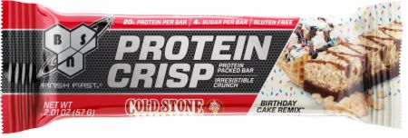 Bsn Protein Crisp Bars Decadent Taste High Protein Bar Bodybuilding Com