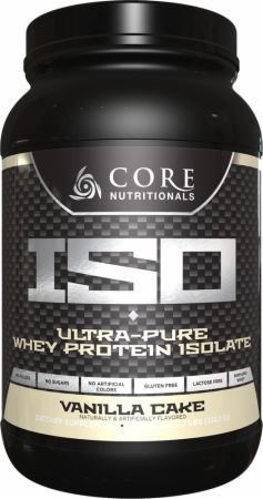 Image of Core ISO Vanilla Cake 3 Lbs. - Protein Powder Core Nutritionals