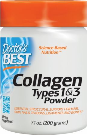 Image of Best Collagen Types 1 and 3 Powder Unflavored 200 Grams - Joint Support Doctor's Best