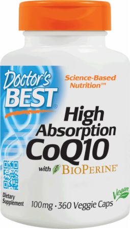 Image of High Absorption CoQ10 100mg/360 Veggie Caps - Cardiovascular Health Doctor's Best