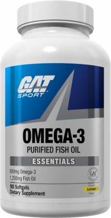 GAT Omega-3 Fatty Acids Purified Fish 