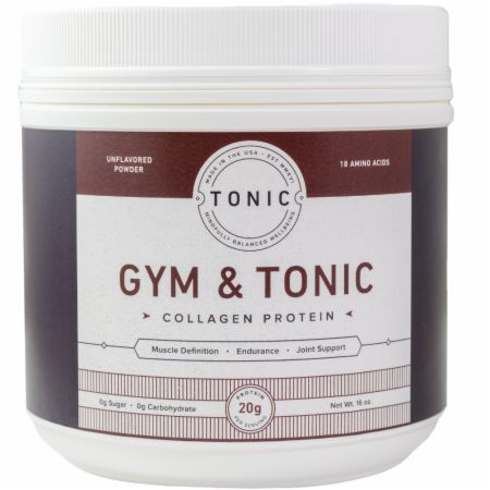Image of Collagen Protein Unflavored 20 Servings - Protein Powder Gym & Tonic
