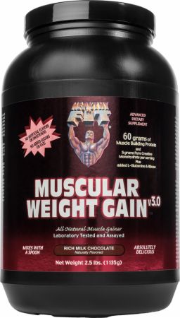 Image of Muscular Weight Gain v3.0 Extreme Vanilla 2.5 Lbs. - Mass Gainers Healthy 'N Fit