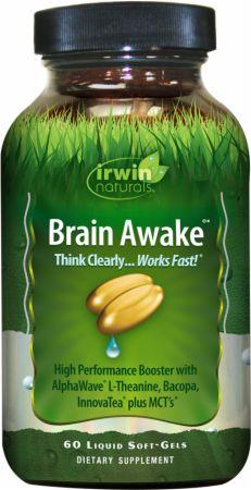 Image of Brain Awake 60 Liquid Softgels - Mental Health Irwin Naturals
