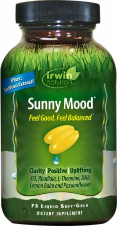 Image of Sunny Mood 75 Liquid Softgels - Mental Health Irwin Naturals