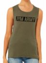 Women's JYM Army Muscle Tank Image