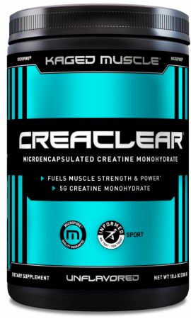 Image of CreaClear Creatine Monohydrate Unflavored 300 Grams (53 Servings) - Creatine Kaged Muscle
