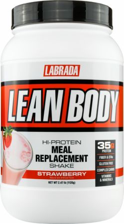 Image of Lean Body MRP Strawberry 2.47 Lbs. - Meal Replacement Labrada