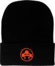 Cuffed Beanie with Muscle Beach Circle Logo