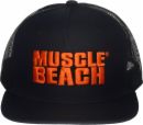 Muscle Beach Logo Snapback Mesh Hat