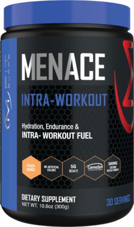 Image of Menace Hydration & Endurance Powder Peach Mango 30 Servings - During Workout MFIT Supps
