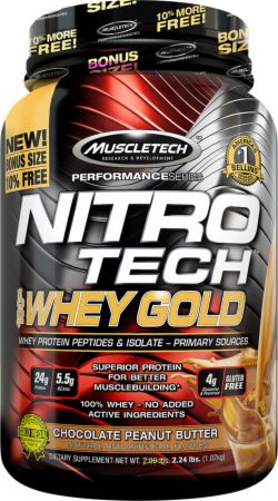 NITRO-TECH 100% Whey Gold | MuscleTech