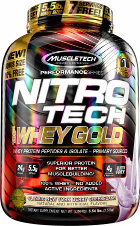 NITRO-TECH 100% Whey Gold