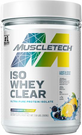 MuscleTech Iso Whey Clear Protein