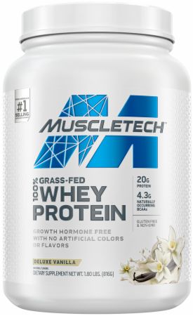 MuscleTech 100% Grass-Fed Whey Protein Powder
