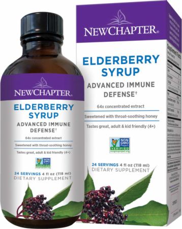 Elderberry Syrup + Honey Immune Support