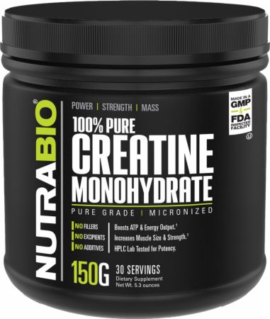 Image of 100% Pure Creatine Monohydrate Unflavored 150 Grams - Creatine NutraBio