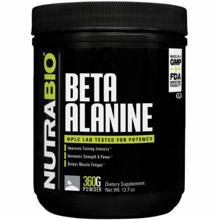 Image of Beta Alanine Stimulant-Free Unflavored 180 Servings - Stimulant Free Pre-Workout NutraBio