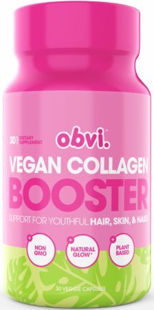 Image of Vegan Collagen Booster 30 Veggie Capsules - Joint Support Obvi