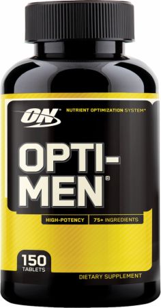 Image of Opti-Men Multivitamin for Men 150 Tablets - Performance Multivitamins Optimum Nutrition