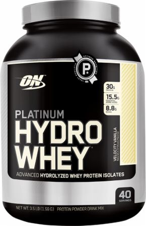 Handstand push-up performance supplements Protein Supplements - Optimum Nutrition Platinum Hydrowhey Vanilla Bean 3.5 Lbs black and silver container