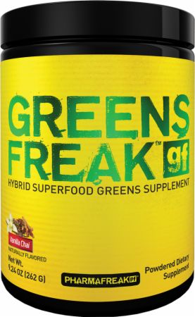 Image of Greens Freak Vanilla Chai 30 Servings - Greens PharmaFreak
