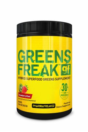 Image of Greens Freak Strawberry Kiwi 30 Servings - Greens PharmaFreak
