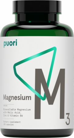 Image of M3 - High Quality Organic Magnesium 120 Capsules - Minerals Puori