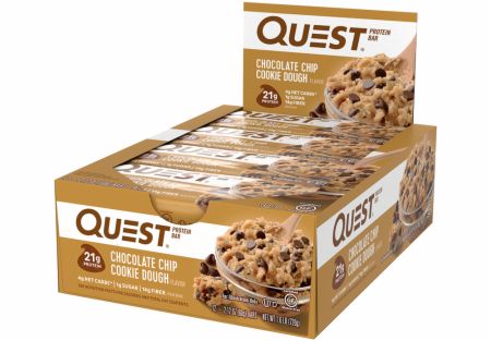 Image of Quest Nutrition Quest Bars 12 Bars Chocolate Chip Cookie Dough
