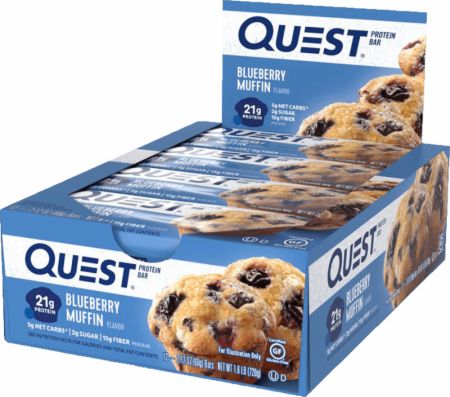 Image of Quest Nutrition Quest Bars 12 Bars Blueberry Muffin