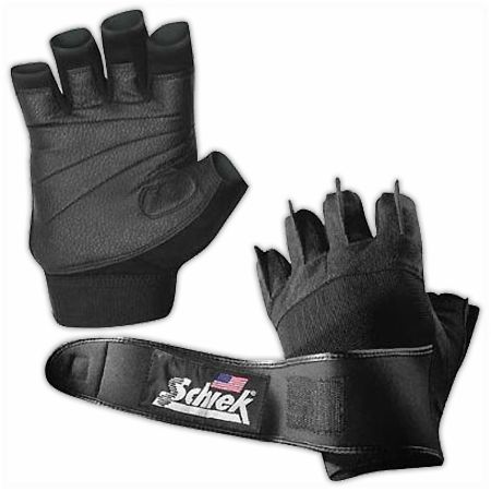 Image of Model 540 Lifting Gloves Black Medium - Workout Gloves Schiek