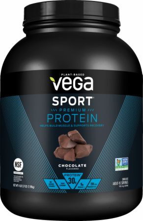 Image of Sport Premium Plant Protein Chocolate 45 Servings - Protein Powder Vega