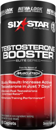 Image of Testosterone Booster 60 Caplets - Testosterone Support Six Star Pro Nutrition