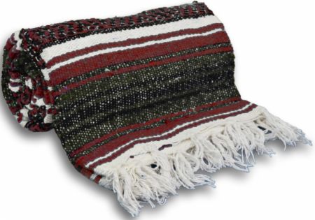 Traditional Mexican Yoga Blanket