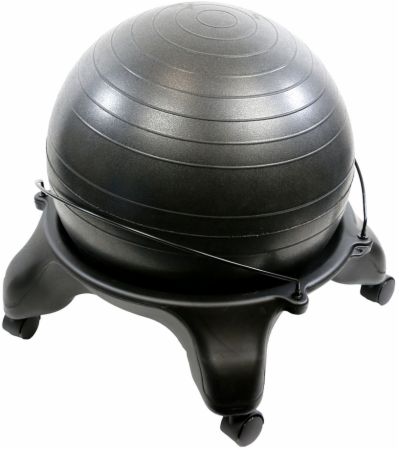 Plastic Mobile Ball Stool With Ball