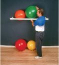 1 Shelf PVC Wall Rack for Inflatable Exercise Balls
