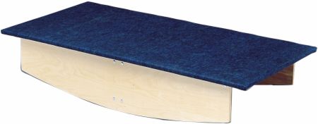 Wooden Rocker Board with Carpet