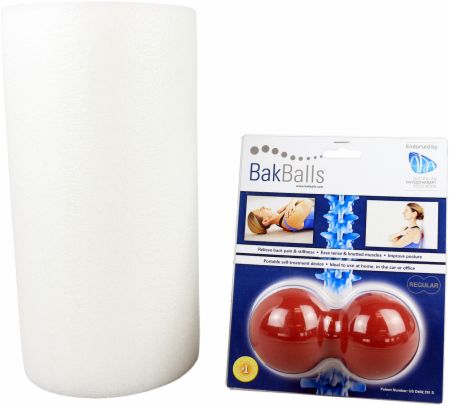 Massager and Foam Roller Mobility Kit
