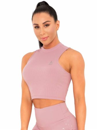 Ribbed Cropped Tank Top