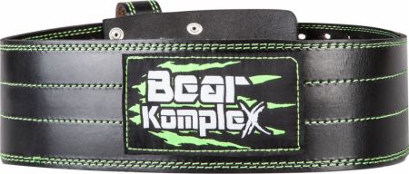 Leather Adjustable Weightlifting Buckle Belt