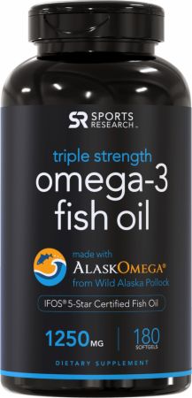 sports research support fish oil